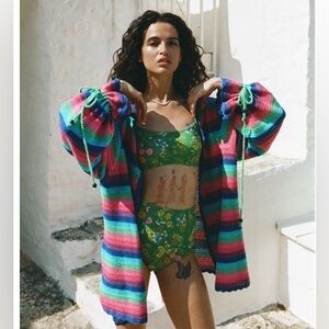 Spell Audrey Crochet Cardigan